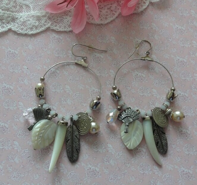 Chandelier Boho Ohrringe, Lucky Horn South Western Statement Corno Cornicello Ea/15 Chandelier Boho Ohrringe, Lucky Horn South Western Statement Corno Cornicello Ea/15 von RosaliaJewellery