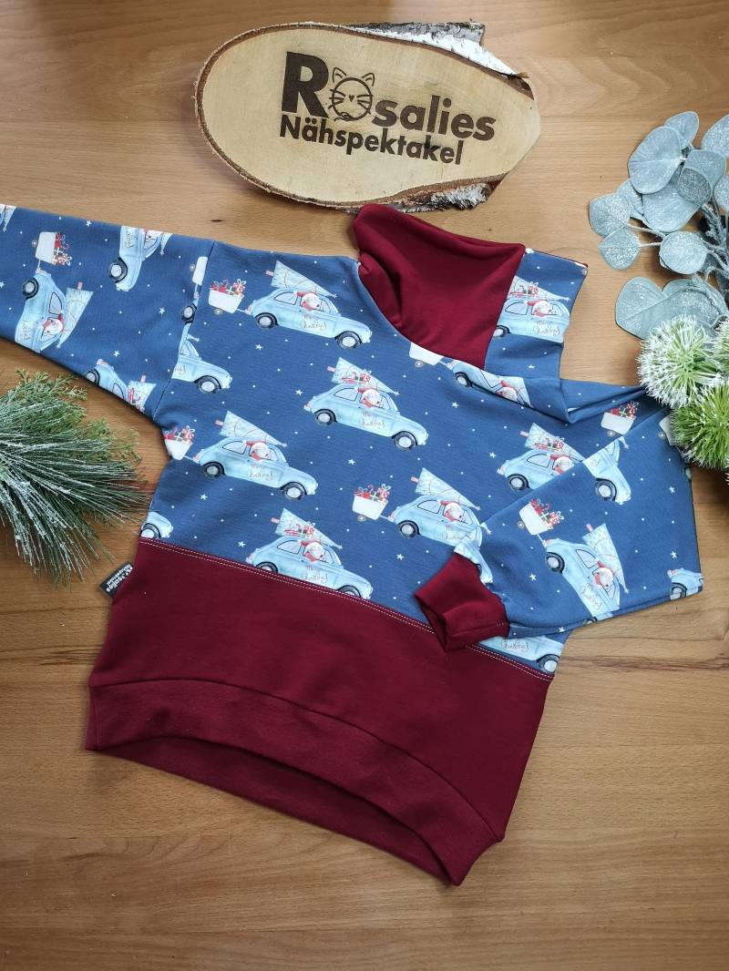 Oversizesweater Mit Rollkragen Weihnachtsmann Kommt Bald Weihnachtsbaum Weihnachten Sweater Pulli Sofortkauf Größe 104 Bis 110 Oversizesweater Mit Rollkragen Weihnachtsmann Kommt Bald Weihnachtsbaum Weihnachten Sweater Pulli Sofortkauf Größe 104 Bis 110 von RosaliesNaehspektakl