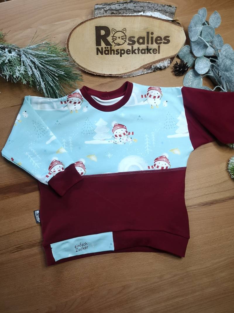 Oversizesweater Schneemann Weihnachten Lichterkette Sweater Pulli Sofortkauf Größe 92 Bis 98 Oversizesweater Schneemann Weihnachten Lichterkette Sweater Pulli Sofortkauf Größe 92 Bis 98 von RosaliesNaehspektakl