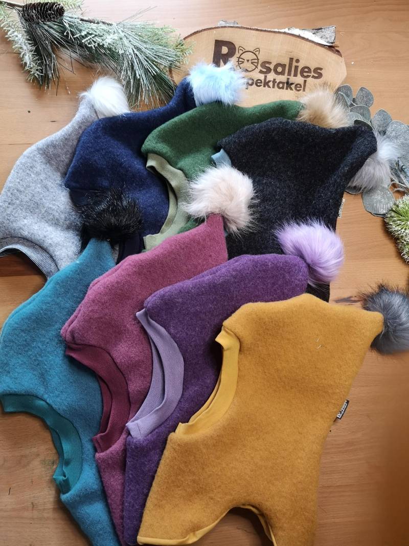 Schlupfmütze Schalmütze Aus Wollfleece Uni Mädchen Und Jungen Warme Wintermütze Nachhaltige Mode Wolle Schlupfmütze Schalmütze Aus Wollfleece Uni Mädchen Und Jungen Warme Wintermütze Nachhaltige Mode Wolle von RosaliesNaehspektakl