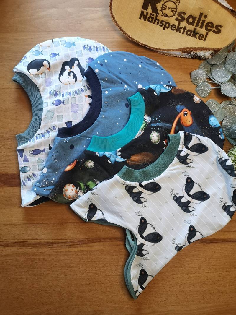 Schlupfmütze Schalmütze Zipfelmütze Winter Pinguin Dinos Dachs Punkte Blau Mint Jungen Mädchen Wintermütze Unisex Schlupfmütze Schalmütze Zipfelmütze Winter Pinguin Dinos Dachs Punkte Blau Mint Jungen Mädchen Wintermütze Unisex von RosaliesNaehspektakl