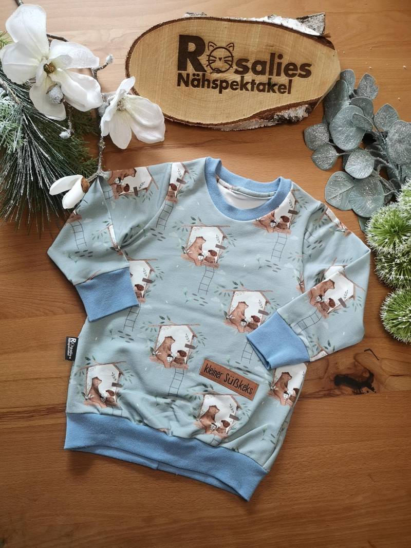 Sofortkauf Pulli Sweater Bär Und Igel Aus Sommersweat Größe 80 Bis 86 Sofortkauf Pulli Sweater Bär Und Igel Aus Sommersweat Größe 80 Bis 86 von RosaliesNaehspektakl