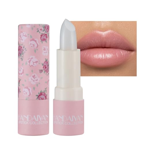 Feuchtigkeitsspendender Lippenbalsam Pflegender Lippenstift Lippenpflege für Trockene Lippen, Lip Balm Lippenpflegestift Schnelle und Anhaltende Pflege von Rosarden