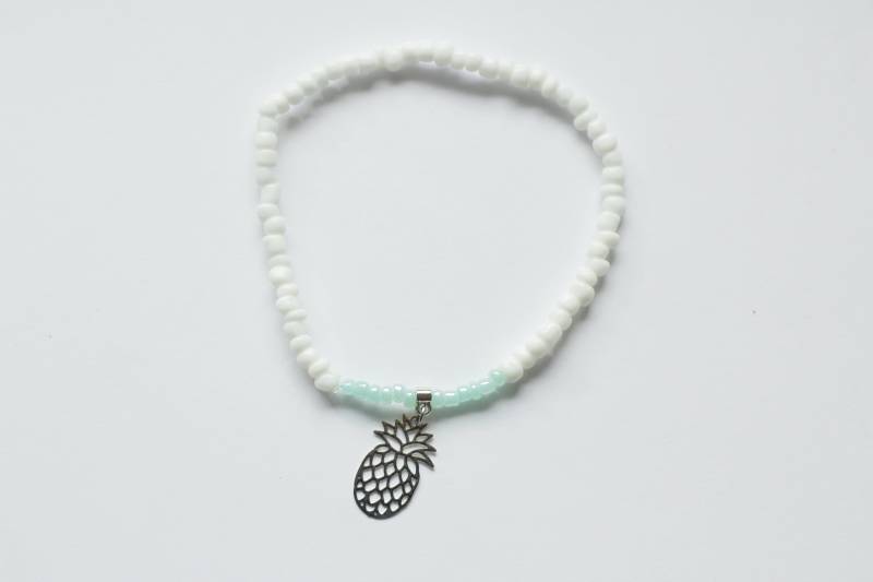 Ananas Perlen Armband Ananas Perlen Armband von RosarioCandles