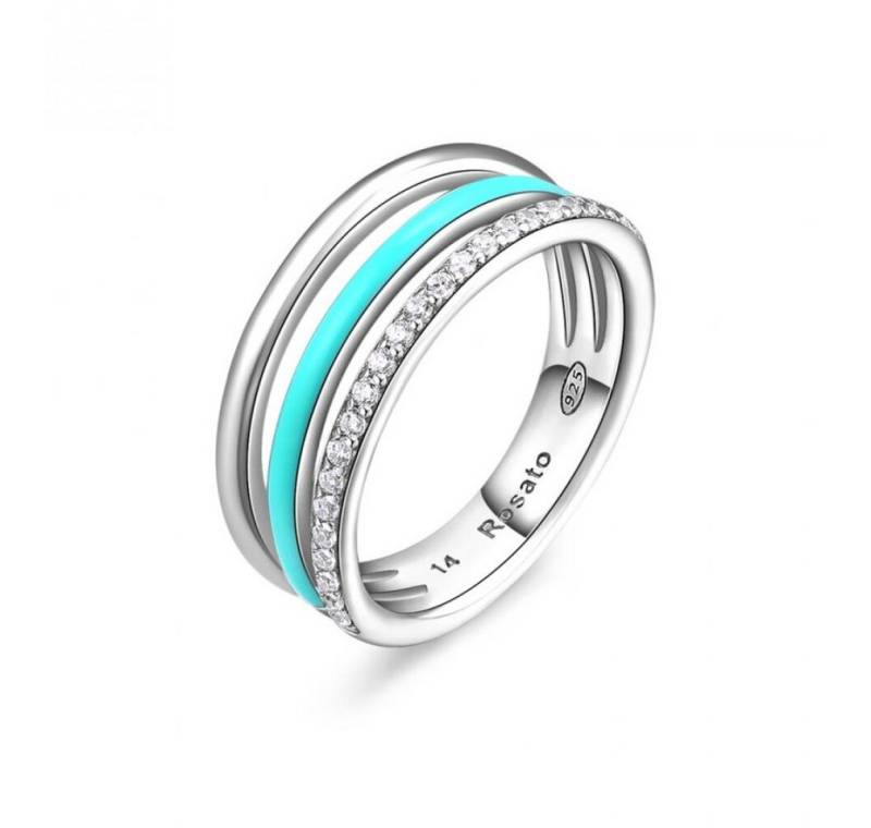 Rosato Fingerring Schöne Gaia RZGA35 Silber Ring - Circuit: 56 mm von Rosato