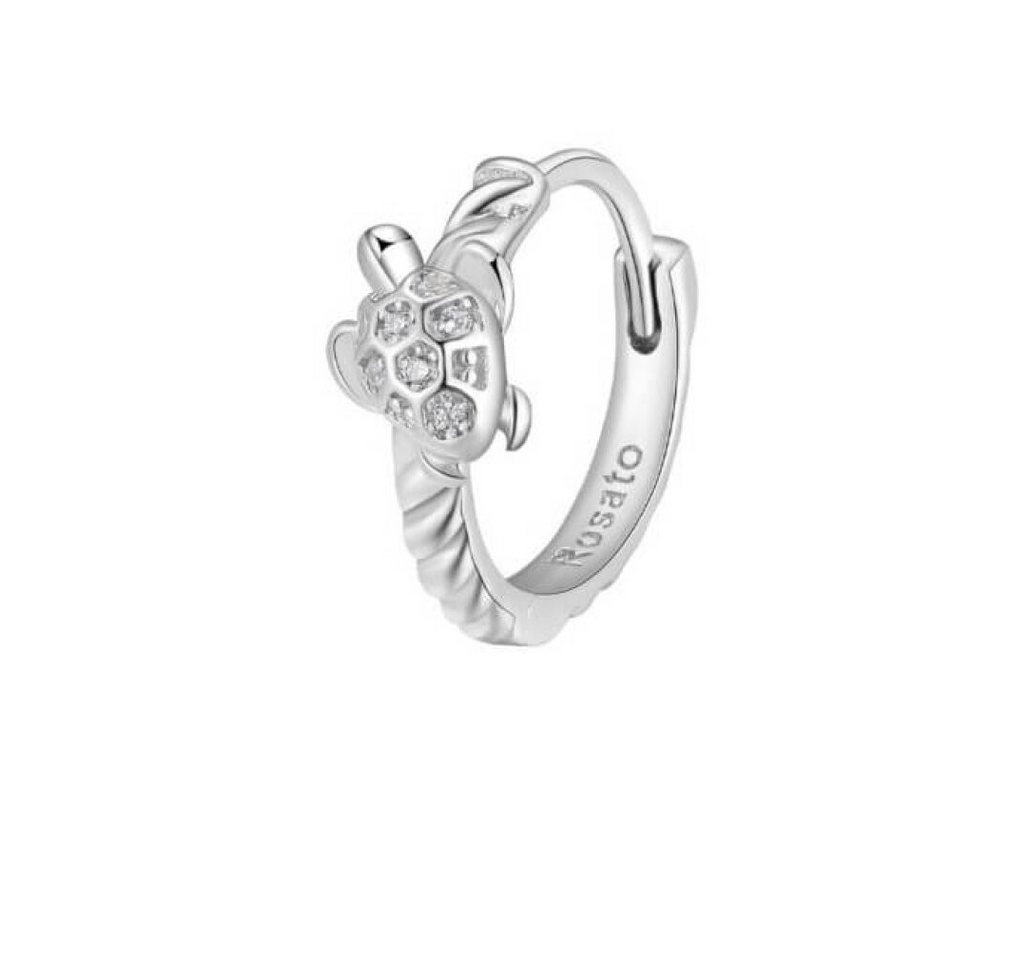 Rosato Ohrring-Set Silver single earrings Turtle Storie RZO055R von Rosato
