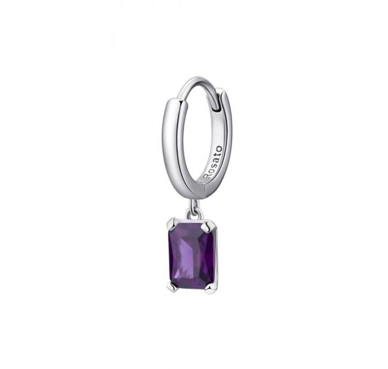 Rosato Ohrring-Set Stylish round single earring with pendant Allegra RZAL015 von Rosato