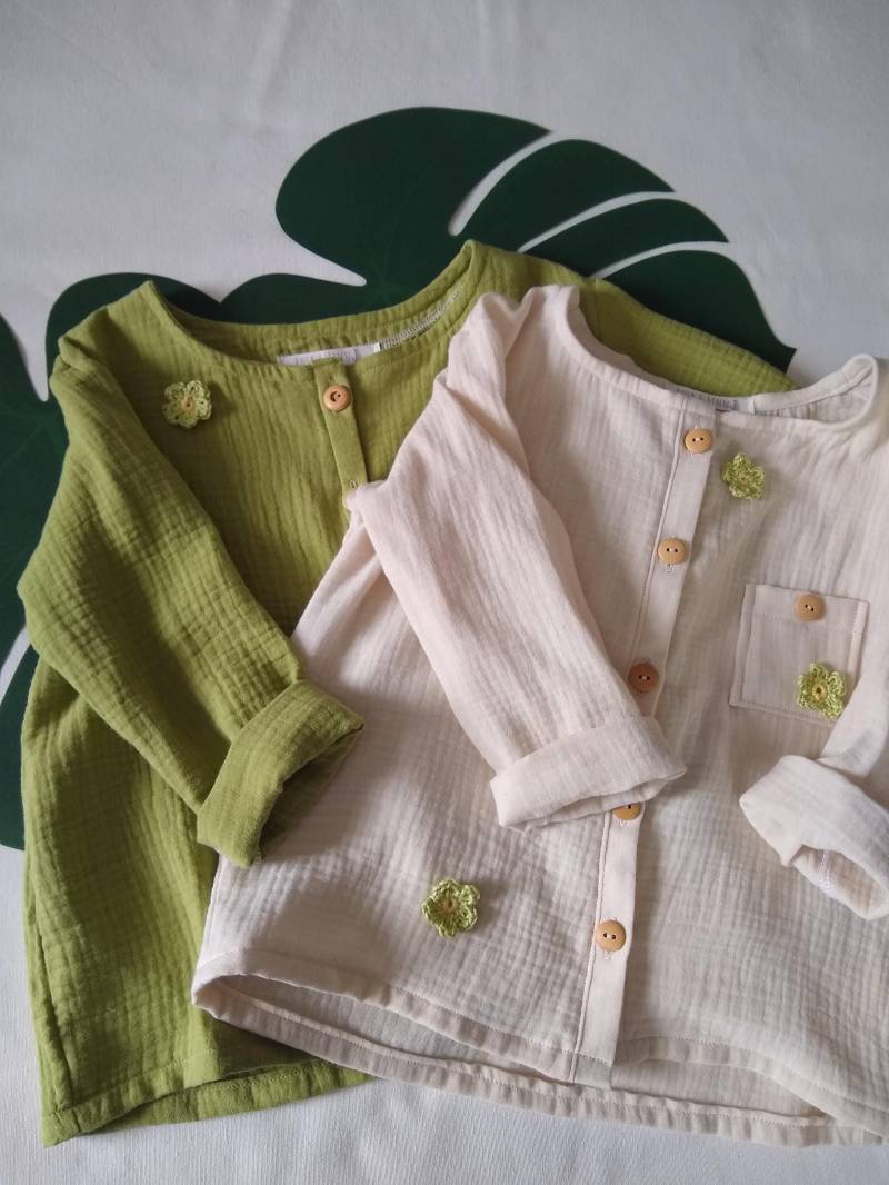 Musselin-Hemd Für Kinder von RosaundFinn