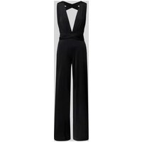 Rose Avenue Multiway Jumpsuit mit V-Ausschnitt in Black, Größe L von Rose Avenue