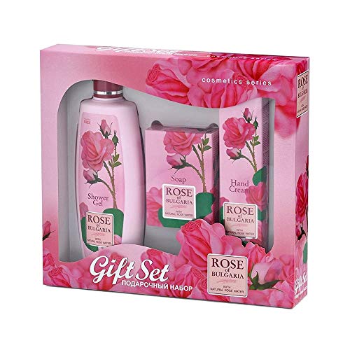 BioFresh Geschenk – Pakete Rose of Bulgaria: Duschgel 330 ml, Handcreme 75ml und rosa Seife 100gr. von Rosa de Bulgaria