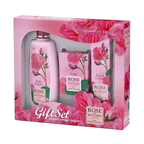 BioFresh Geschenk – Pakete Rose of Bulgaria: Körperlotion 330 ml, Handcreme 75ml und rosa Seife 100gr. von Rose of Bulgaria