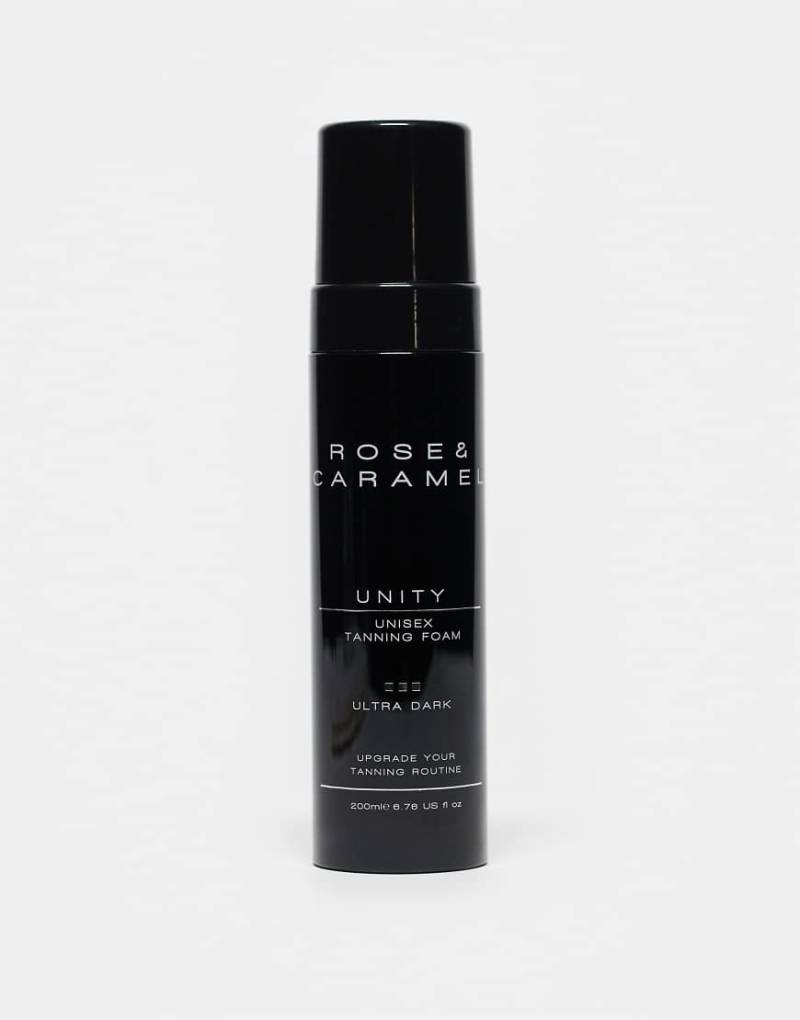 Rose & Caramel - Unity Bronzed - Selbstbräungungsschaum, Ultra Dark 200 ml-Keine Farbe von Rose & Caramel