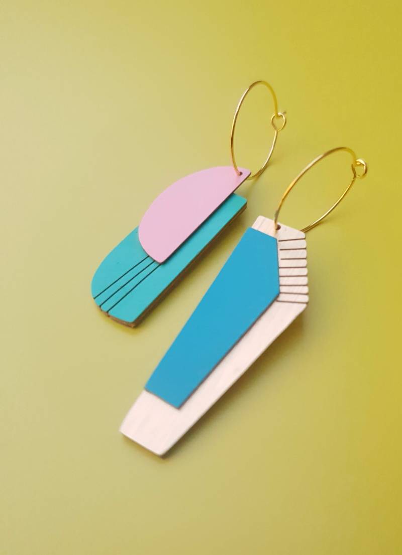 Berlin Twist Skyros Ohrringe von RoseBouchon