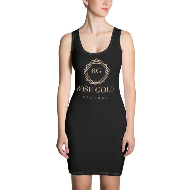 Rose Gold Couture Signature Kleid | Schwarz Rose Gold Couture Signature Kleid | Schwarz von RoseGoldCouture