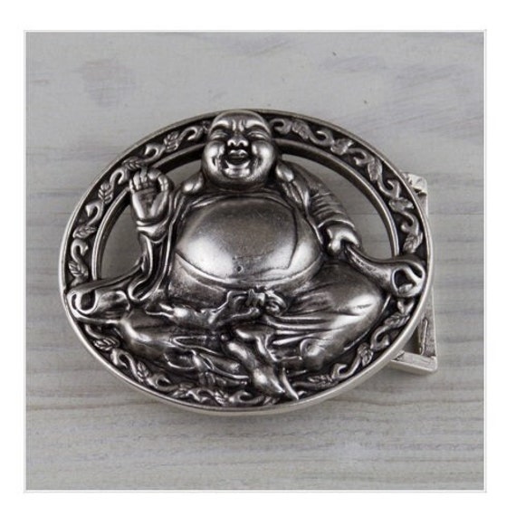 Buddha Fliege Gürtelschnalle, Für Männer Und Frauen, Vintage Farben Antik Silber Verstell Pin Gürtelschnalle Gs02As von RoseJewelrySupplies