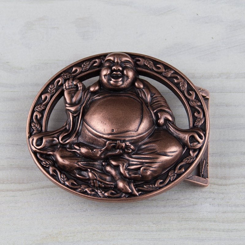 Buddha Gürtelschnalle, Für Männer Und Frauen, Jeans Lässige Kupfer Gürtelnadel, Ledergürtelschnalle Gs02Ac von RoseJewelrySupplies