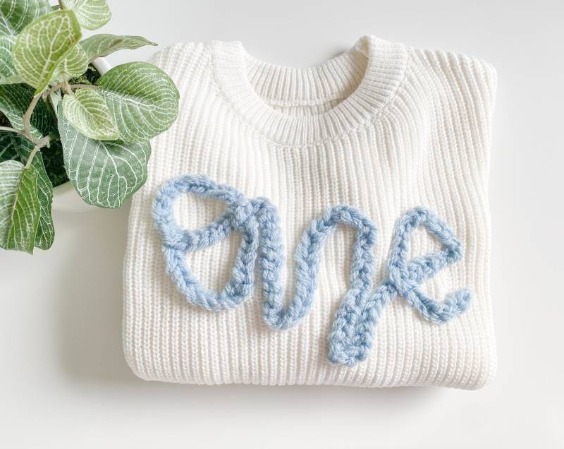 Gestickter Erster Geburtstag Pullover Baby Jungen Outfit Gestickter Erster Geburtstag Pullover Baby Jungen Outfit von RoseMaeShop