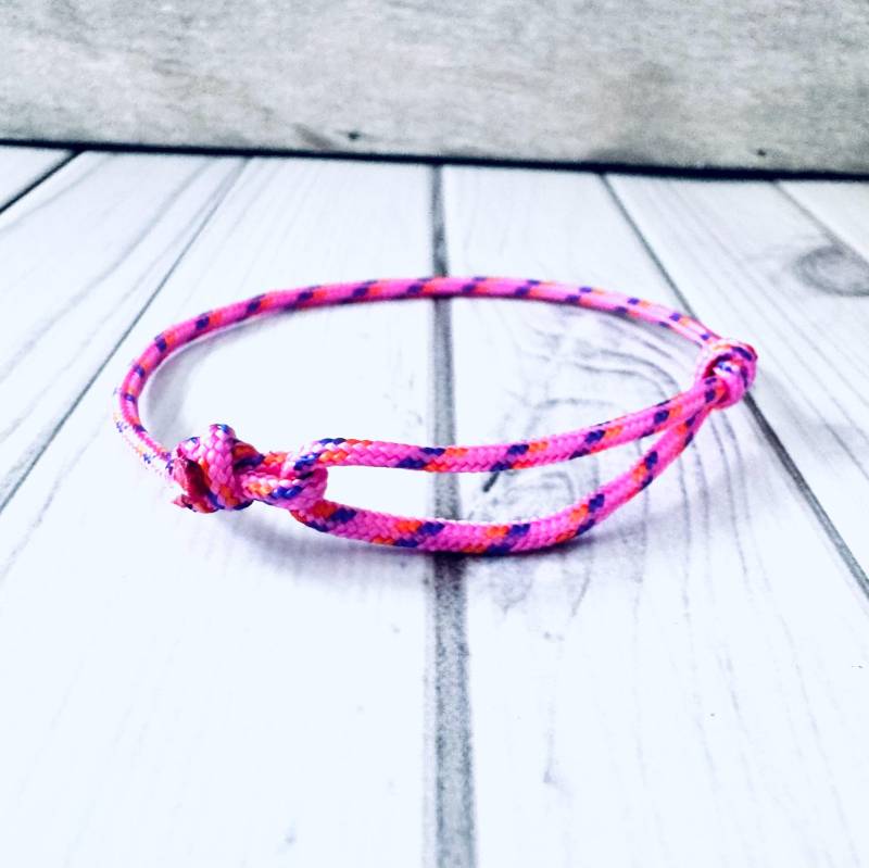 Armband Tau Bunt Surfer Sommer - Surferarmband Accessoire Männer Frauen Kinder Tauarmband Kordelarmband Fußband von RoseandJack