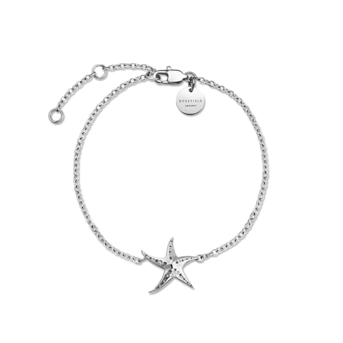 Rosefield Damen Armband Seastar rhodiumplattiert Edelstahl 316L maritimer Schmuck filigran elegant JBSBS-J829 von Rosefield