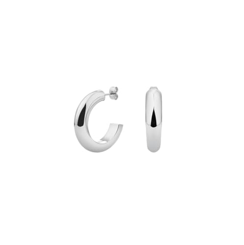 Rosefield Schmuck - Daily Solid Hoops Silver - Silber - JEDSS-J804 von Rosefield