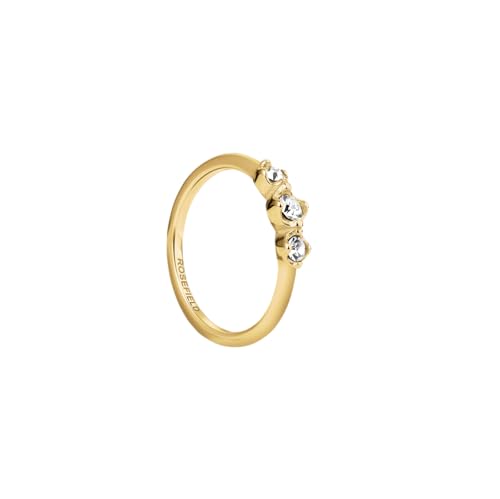 Rosefield Schmuck - Triple Chaton Ring Gold Size 48 - Gold - JRTC48G-J960 von Rosefield