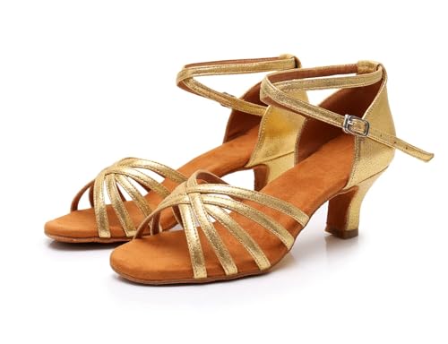 Rosefinch Damen Latin Tanzschuhe Ballsaal Professionelle Moderne Tango Salsa Praxis Performance Tanzschuhe Gold 5cm Absatz 35EU Rosefinch Damen Latin Tanzschuhe Ballsaal Professionelle Moderne Tango Salsa Praxis Performance Tanzschuhe Gold 5cm Absatz 35EU von Rosefinch