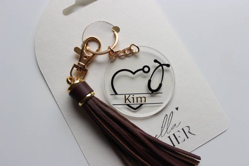 Krankenschwester Schlüsselanhänger, Geschenk Für Neuen Arzt, Medizinstudent Krankenschwester Schlüsselanhänger, Geschenk Für Neuen Arzt, Medizinstudent von RosellaAtelier