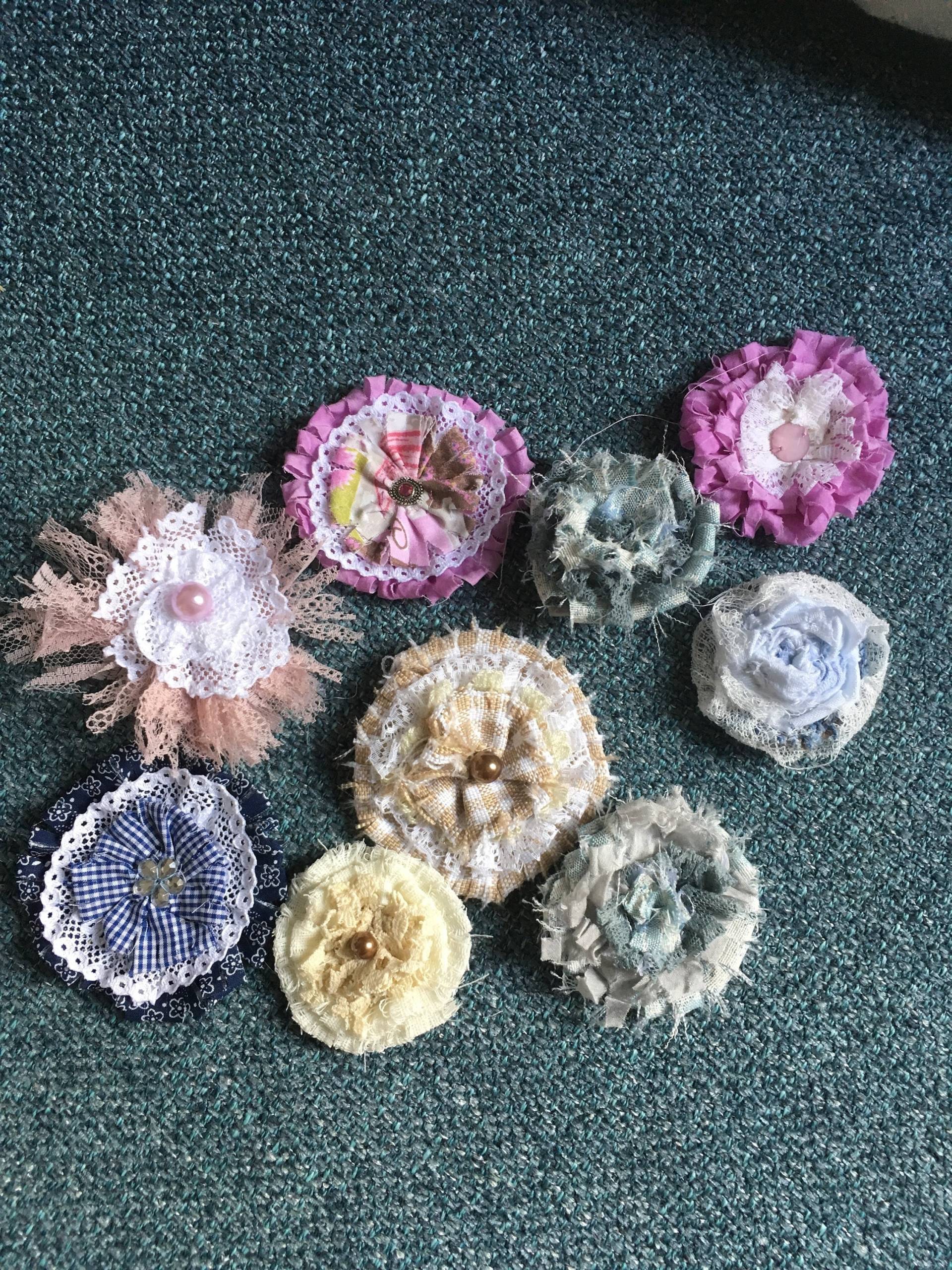 Dekoblüte Blume Shabby Brocante Romantisch Dekoblüte Blume Shabby Brocante Romantisch von RosemarysTraum