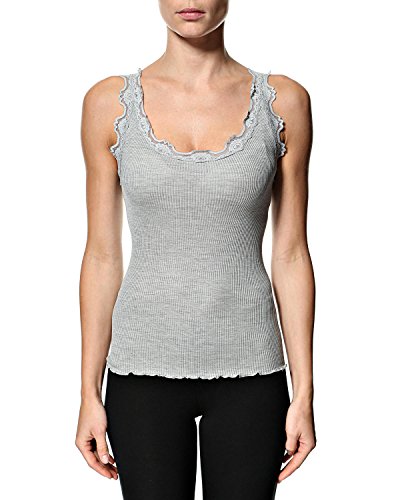 Rosemunde Damen Top Babette - Silber - S von Rosemunde