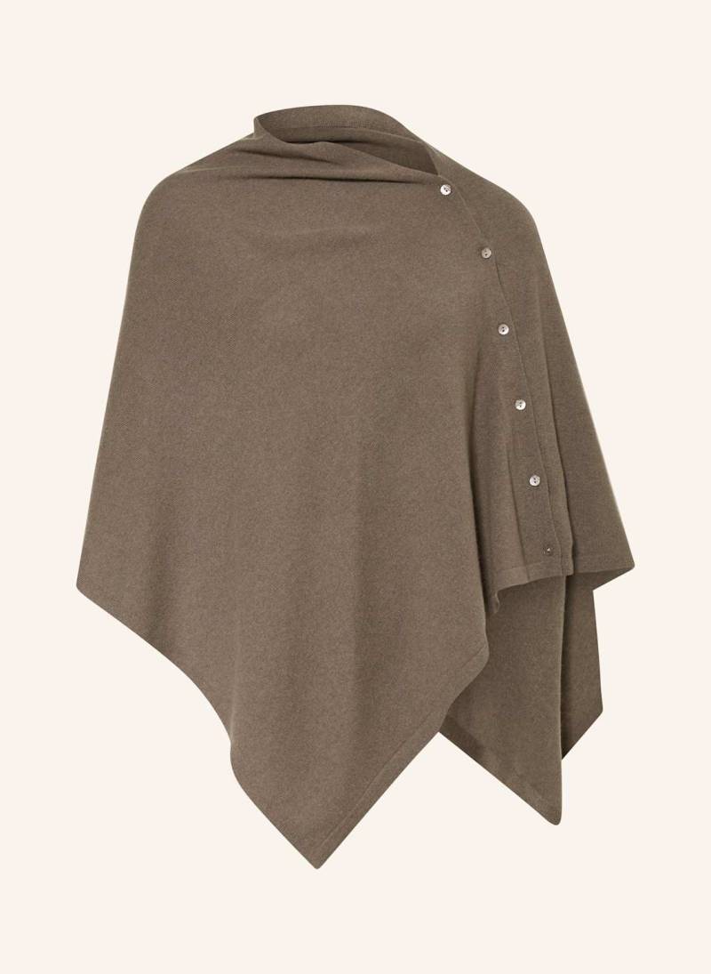 Rosemunde Poncho Mit Cashmere beige von Rosemunde
