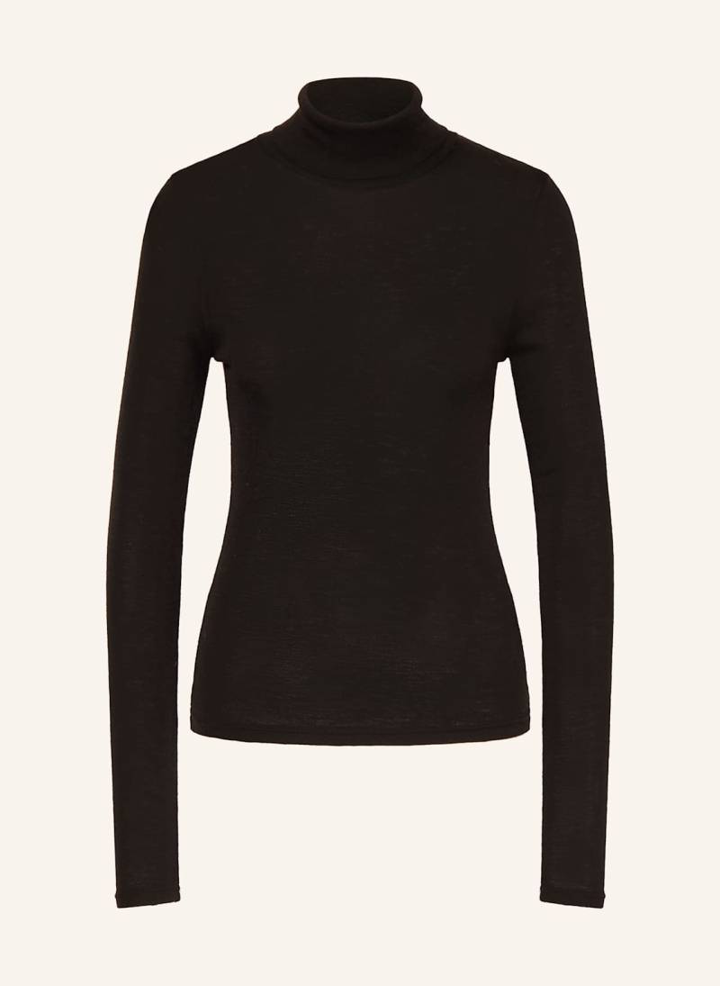 Rosemunde Rollkragenpullover schwarz von Rosemunde