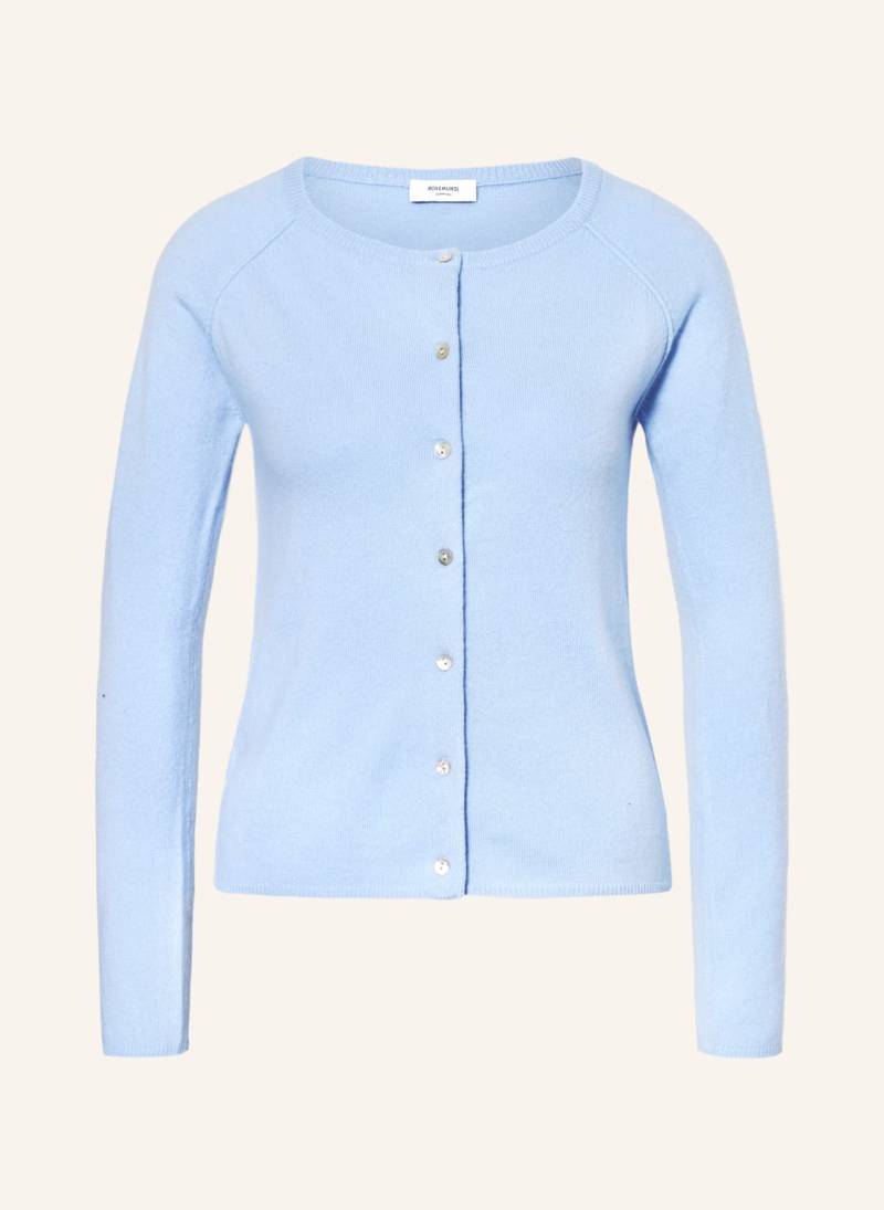 Rosemunde Strickjacke Laica Mit Cashmere blau von Rosemunde