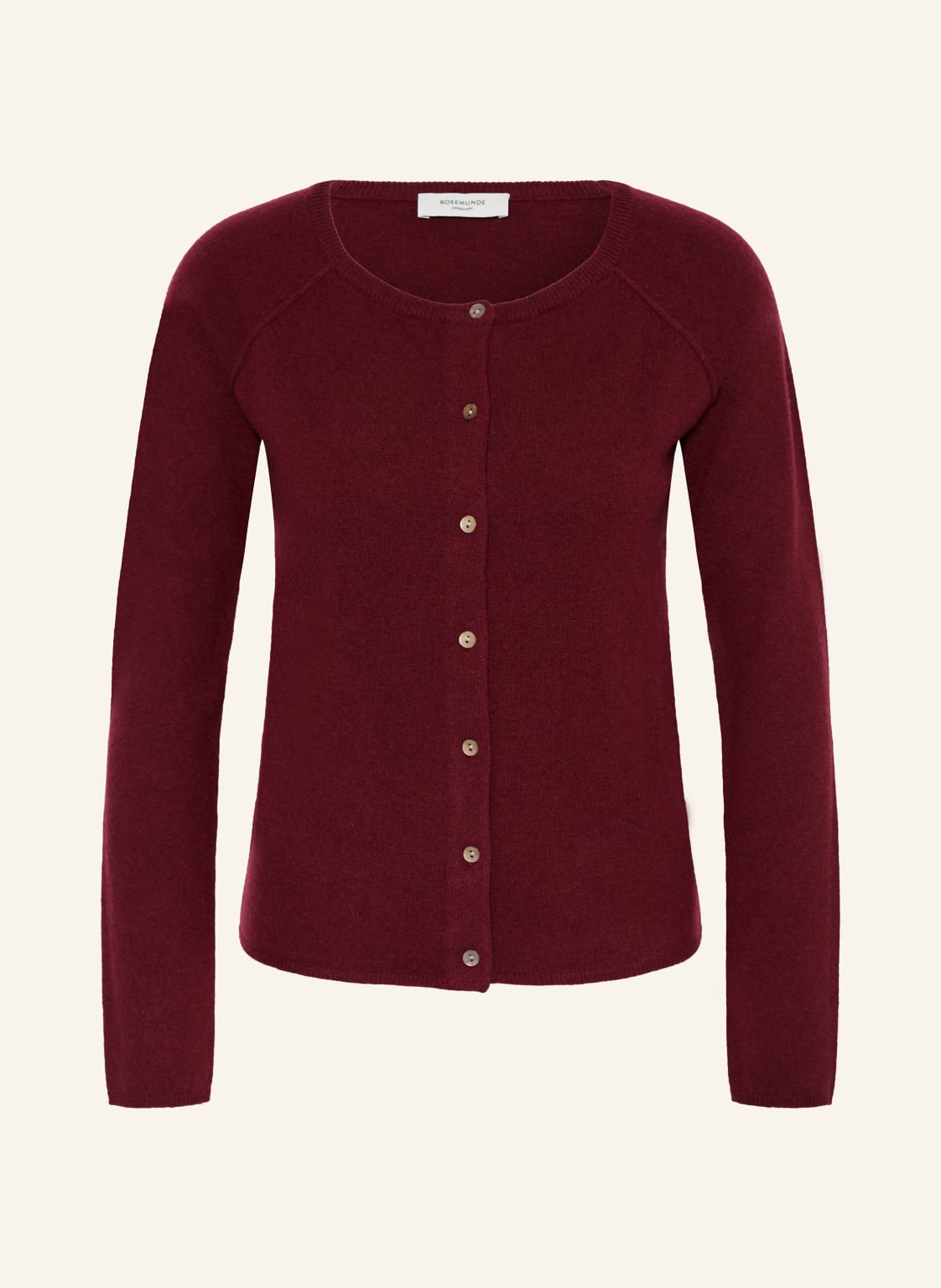 Rosemunde Strickjacke Laica Mit Cashmere rot von Rosemunde