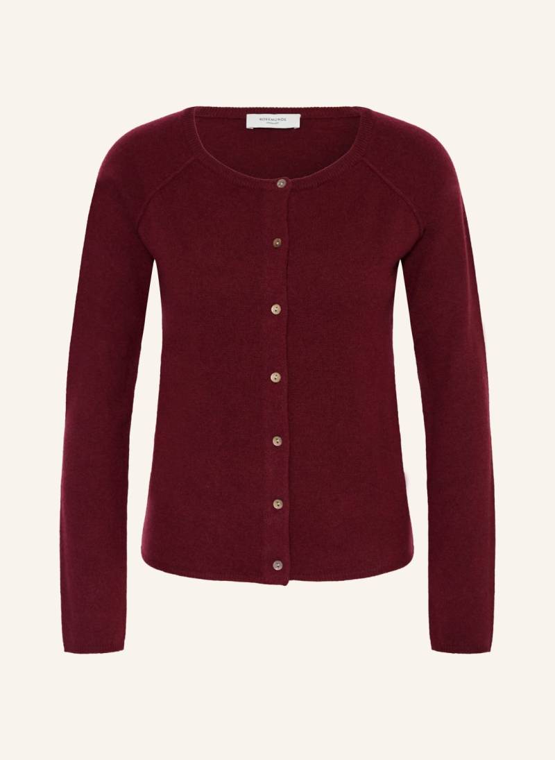 Rosemunde Strickjacke Laica Mit Cashmere rot von Rosemunde