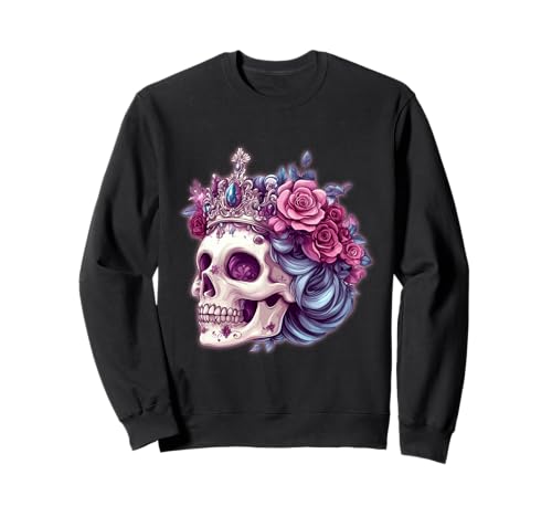 Horror GOTHIC GIRL Gärtnerin Rosen Garten Lustig Rosen Sweatshirt Horror GOTHIC GIRL Gärtnerin Rosen Garten Lustig Rosen Sweatshirt von Rosen Geschenk Gärtner T-Shirt mit Rosen Garten
