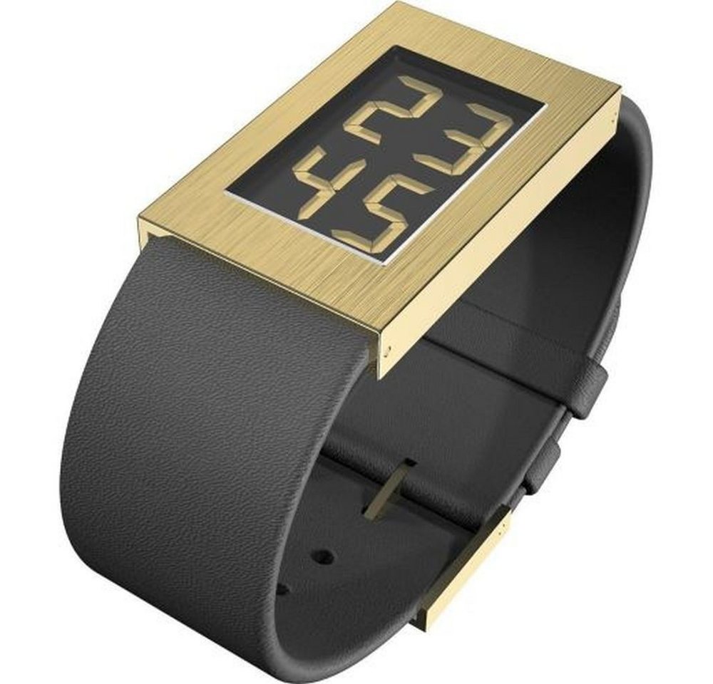 Rosendahl Quarzuhr ROSENDAHL Damen Armbanduhr WATCH I 43272 schwarz / gold B.20mm Digital von Rosendahl