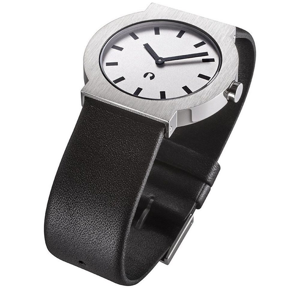 Rosendahl Quarzuhr ROSENDAHL Damen Armbanduhr WATCH I 43275A silber B. 23 mm Lederband von Rosendahl