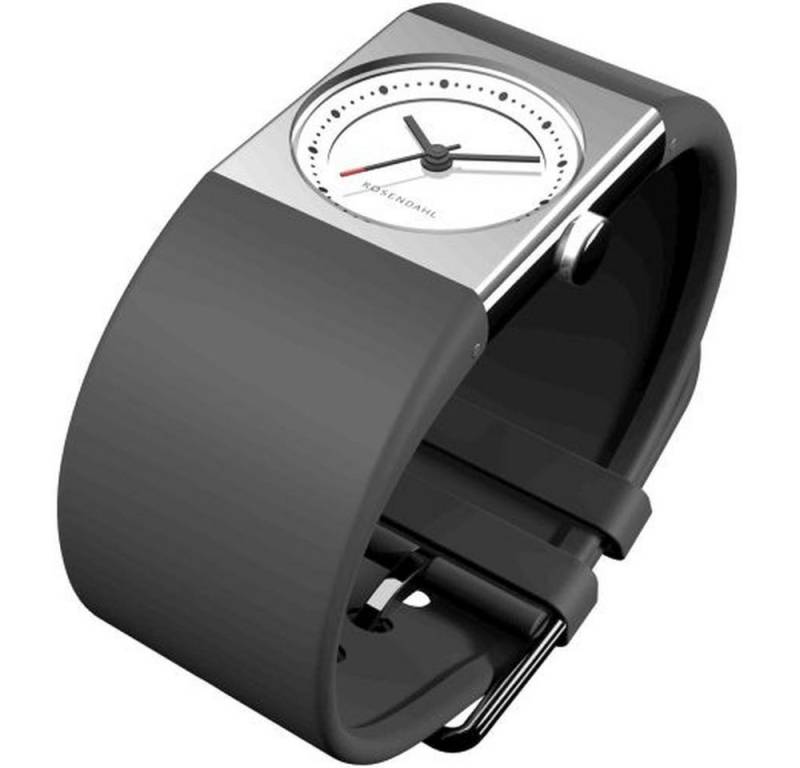 Rosendahl Quarzuhr ROSENDAHL Damen Armbanduhr WATCH IV 43261 silber / weiß B. 23 mm Rosendahl Quarzuhr ROSENDAHL Damen Armbanduhr WATCH IV 43261 silber / weiß B. 23 mm von Rosendahl