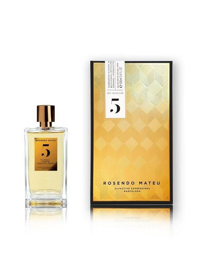 Rosendo Mateu Eau de Parfum Nº 5 Floral, Amber, Sensual Musk 100ml Rosendo Mateu Eau de Parfum Nº 5 Floral, Amber, Sensual Musk 100ml von Rosendo Mateu