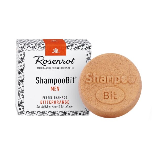 Rosenrot Naturkosmetik festes Shampoo MEN Bitterorange - 60g von Rosenrot Naturkosmetik