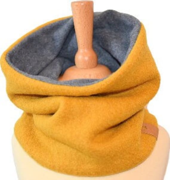 Kinder Herbst & Winter Woll Walk Loopschal in Wunschgröße von RosenrotMode