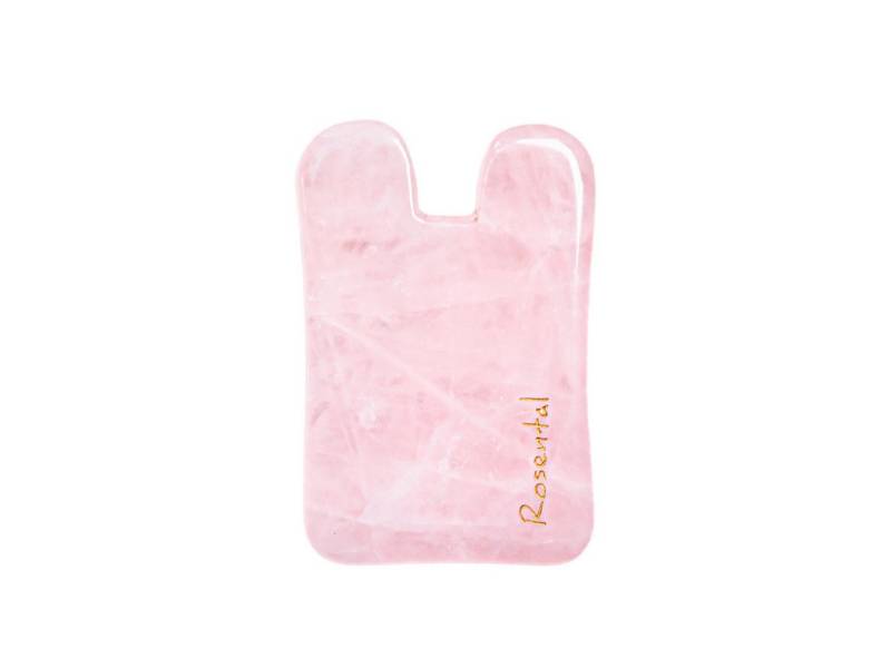 Rosental Organics Gesichtsmassagegerät Rose Gua Sha Natural Lifting Tool, Alle Hauttypen von Rosental Organics