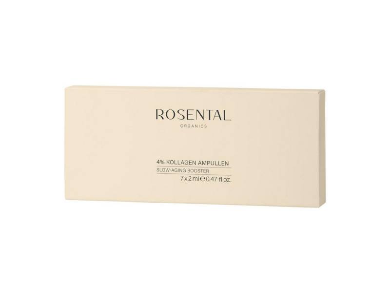 Rosental Organics Gesichtsserum 4% Kollagen Ampullen Slow-Aging Booster von Rosental Organics