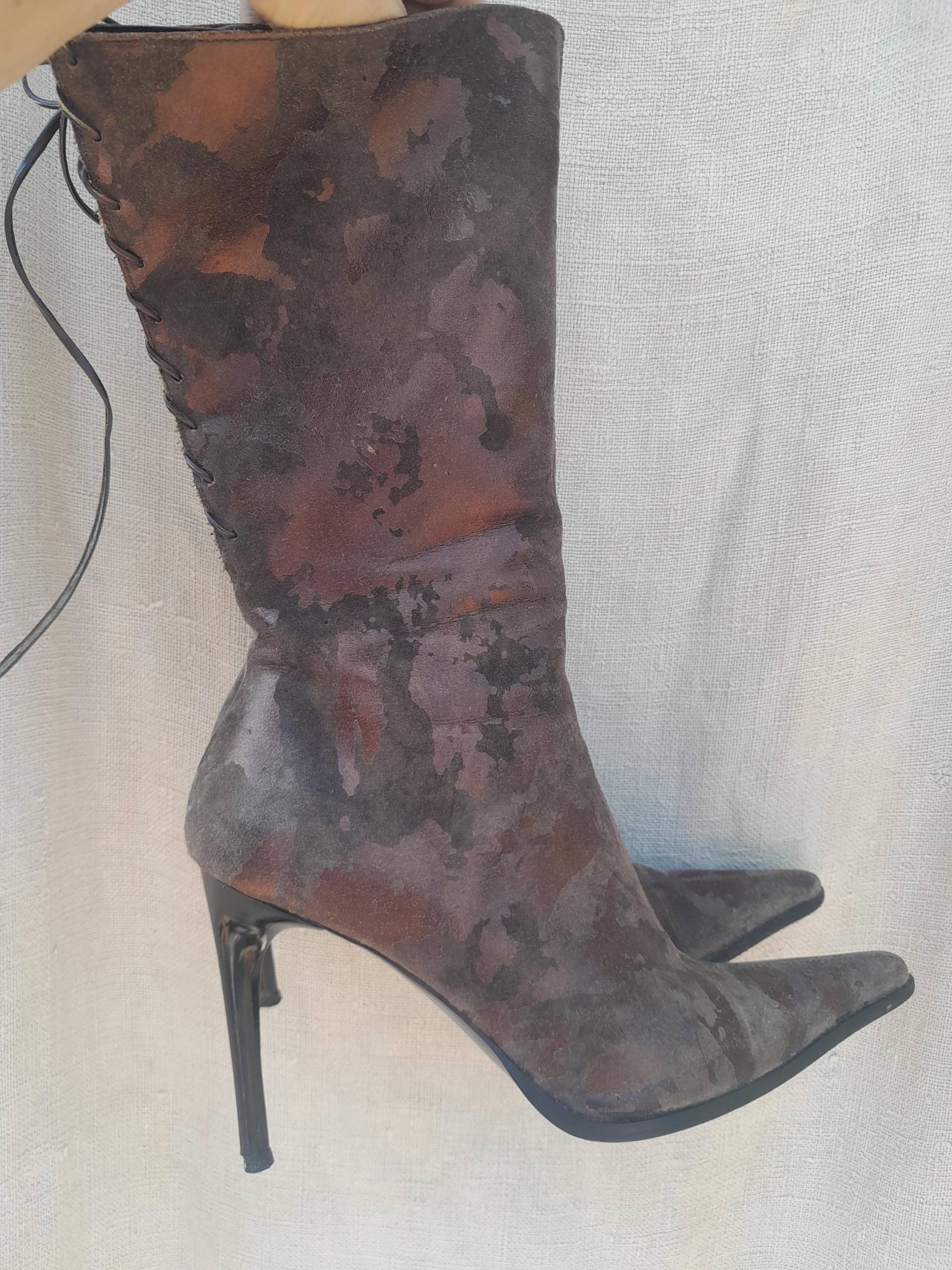 Vintage Y2K Stiefel ~ Made in Italy Vintage Y2K Stiefel ~ Made in Italy von RosesandVintageShop