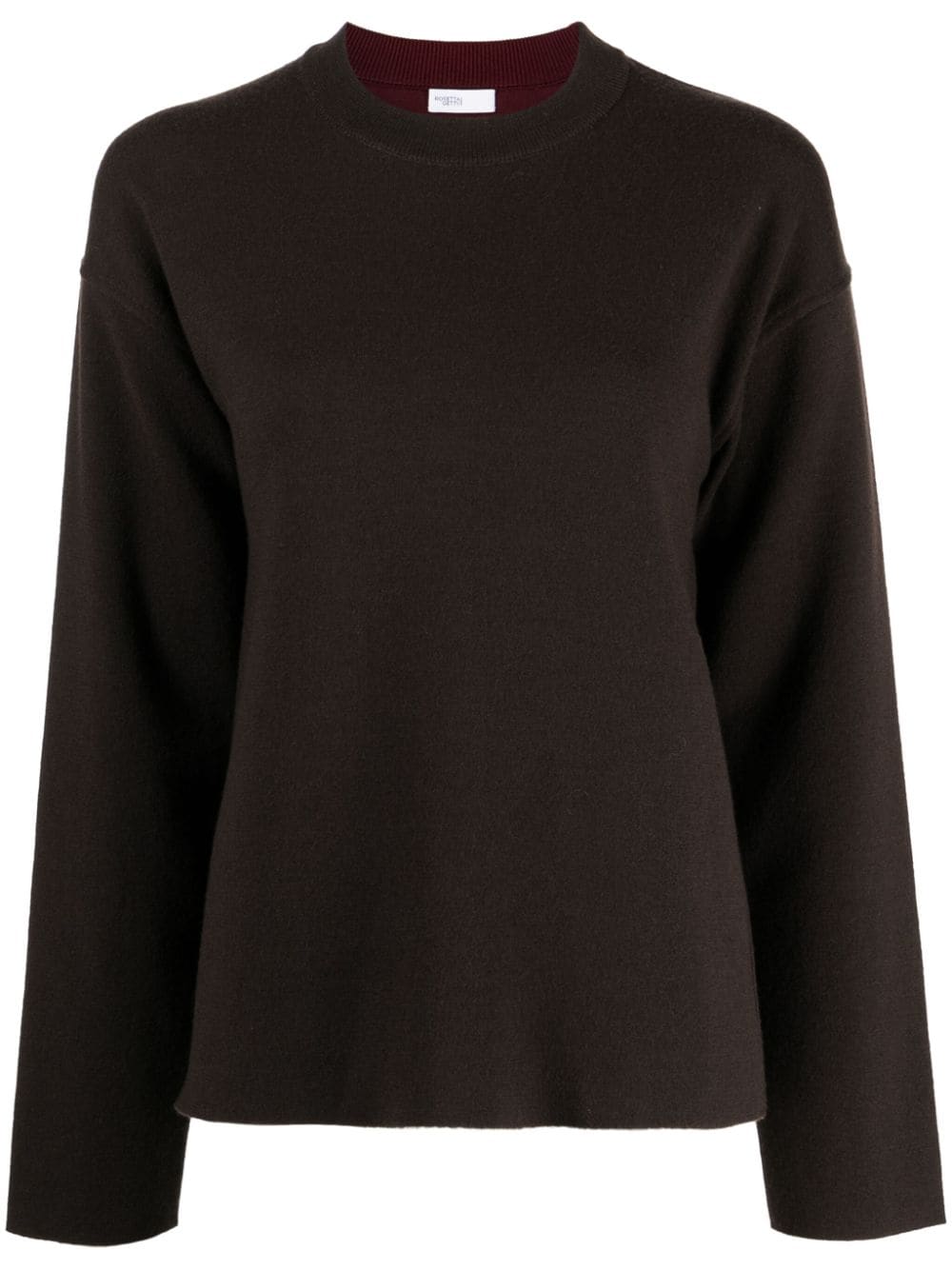 Rosetta Getty Pullover mit rundem Ausschnitt - Braun von Rosetta Getty