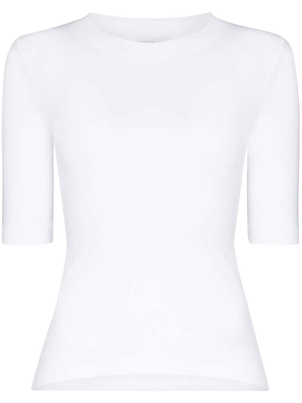 Rosetta Getty T-Shirt mit rundem Ausschnitt - Weiß von Rosetta Getty