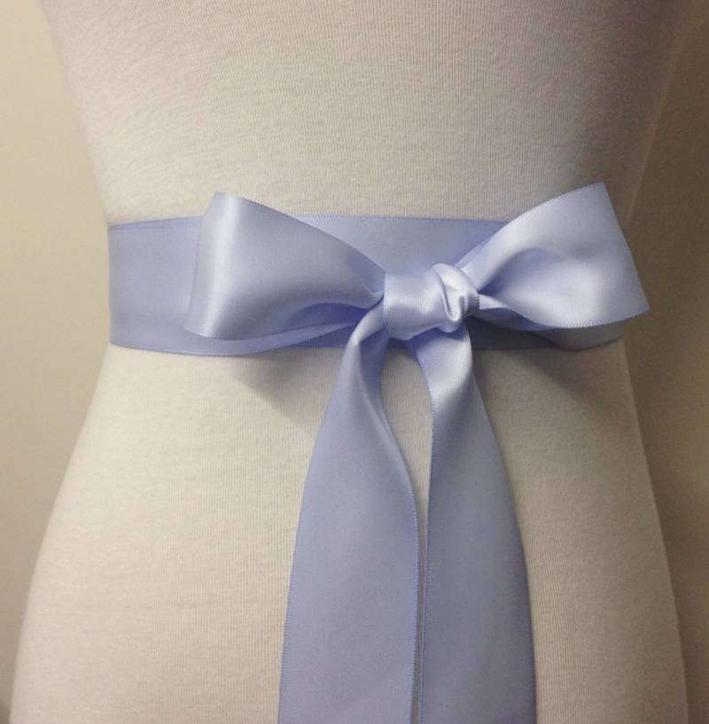 1, 5 Zoll | 3, 8 cm Oder 38 Mm Band Schärpe-Bluebell Schärpe-Blauer Gürtel-Blumenmädchen Schärpe-Braut Schärpe-Brautjungfer Schärpe-Hochzeit von RoseybloomBoutique