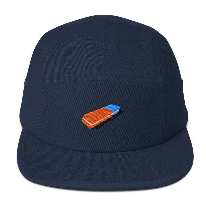 5 Panel Camper Cap Schirmmütze Embroidered/Bestickt Eraser/Radiergummi von RosiFeist