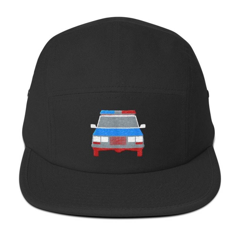 5 Panel Camper Cap Schirmmütze Embroidered/Bestickt Police/Polizei von RosiFeist