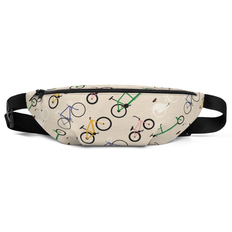 Gürteltasche Fanny Pack - Bike Pattern von RosiFeist